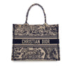 Dior Medium Canvas Embroidered Dioriviera Toile De Jouy Book Tote Secondhand