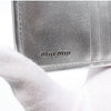 Miu Miu Metallic Matelasse Wallet Secondhand