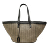 Saint Laurent Medium Raffia Panier Basket Shopper Tote Secondhand