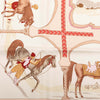 Hermès Chevaux Arabes Silk Scarf 90 Secondhand
