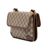 Gucci Small GG Supreme Web Neo Vintage Double Flap Messenger Bag Secondhand