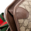 Gucci Small GG Supreme Web Neo Vintage Double Flap Messenger Bag Secondhand