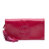 Gucci Soft Patent Soho Disco Clutch Secondhand