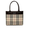 Burberry House Check Canvas Handbag Secondhand