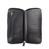 Secondhand Prada Saffiano Zip Around Long Wallet