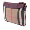 Secondhand Burberry House Check Canvas Derby Peyton Crossbody