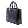 Dior Large Patent Cannage Lady Dior Secondhand