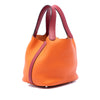 Hermès Bicolor Clemence and Swift Picotin Lock 18 Secondhand