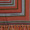 Chanel Tweed Print Silk Scarf Secondhand