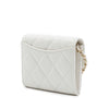 Chanel CC Quilted Caviar Flap Card Holder on Chain Secondhand
