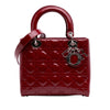 Dior Medium Patent Cannage Lady Dior Secondhand