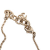 Chanel Gold Plated Enamel and Strass Pendant Necklace Secondhand