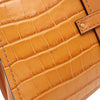 Chloé Crocodile Embossed Aby Satchel Secondhand
