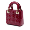 Dior Mini Patent Cannage Lady Dior Secondhand