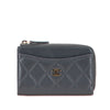 Chanel CC Quilted Lambskin Zip Around Card Holder Secondhand