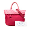 Prada Tessuto Reversible Satchel Secondhand