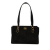 Chanel CC Suede Caviar Stitched Tote Secondhand