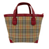 Burberry Haymarket Check Canvas Tote Secondhand