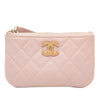 Chanel Mini Quilted Caviar O Case Pouch Secondhand