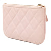 Chanel Mini Quilted Caviar O Case Pouch Secondhand