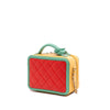 Chanel Small Tricolor Caviar CC Filigree Vanity Case Secondhand