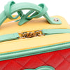 Chanel Small Tricolor Caviar CC Filigree Vanity Case Secondhand
