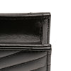 Saint Laurent Chevron Leather Cassandre Envelope Chain Wallet Secondhand