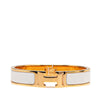 Secondhand Hermès Narrow Enamel Clic H Bracelet
