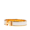 Secondhand Hermès Narrow Enamel Clic H Bracelet