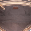 Fendi Zucca Embossed Metallic Leather Baguette Satchel Secondhand