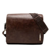 Cartier Leather and Canvas Santos Messenger Bag Secondhand