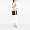 Cartier Leather and Canvas Santos Messenger Bag Secondhand