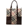 Burberry Supernova Check Wool Tote Secondhand
