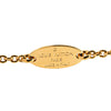 Louis Vuitton Gold Plated Essential V Necklace Secondhand