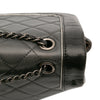 Chanel Paris Salzburg Jumbo Bicolor Quilted Lambskin Tyrolean Flap Secondhand