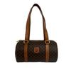 Celine Macadam Coated Canvas Shoulder Bag Secondhand
