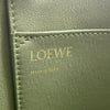 LOEWE Anagram Jacquard and Calfskin Square Tote Secondhand