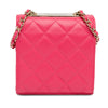 Chanel Mini Lambskin Trendy CC Clutch With Chain Secondhand