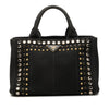 Prada Small Canvas Canapa Bijoux Satchel Secondhand