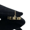 Chanel Gold Plated Enamel CC Camelia Brooch Secondhand