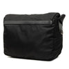 Prada Tessuto Zip Double Buckle Messenger Bag Secondhand