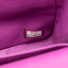 Secondhand Chanel Small Classic Lambskin Rainbow Hardware Double Flap