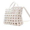 Bottega Veneta Canvas Intrecciato Hand Knotted Tote Secondhand