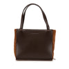 Secondhand Burberry Leather and Suede Handbag
