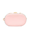Versace Bicolor Leather Whipstitch La Medusa Vanity Case Secondhand