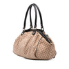 Gucci Diamante Canvas Sukey Satchel Secondhand