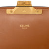 Celine Classique Triomphe Coated Canvas and Calfskin Triomphe Crossbody Secondhand