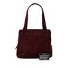 Chanel Suede LAX Logo Tote Secondhand