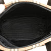 Burberry Haymarket Check Canvas Handbag Secondhand