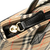 Burberry Haymarket Check Canvas Handbag Secondhand